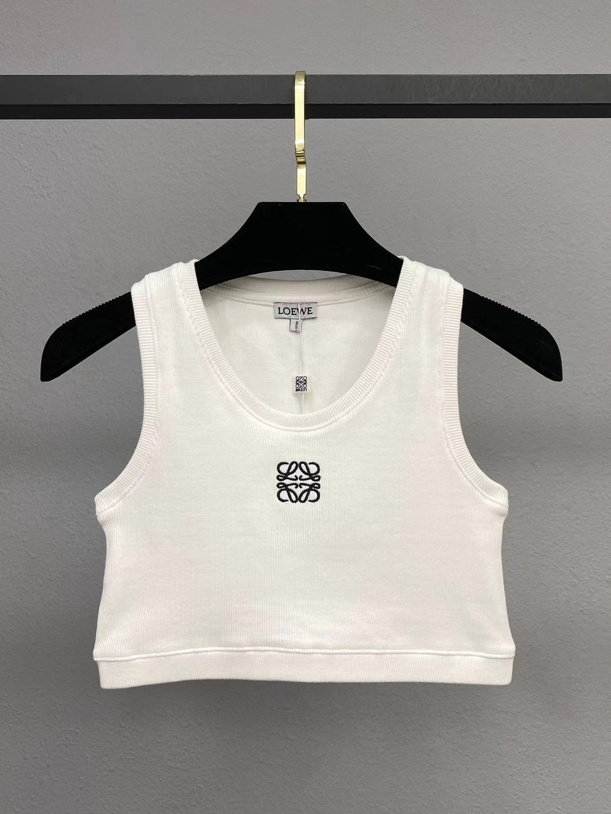 Loew Ribbed Knit Crop Top