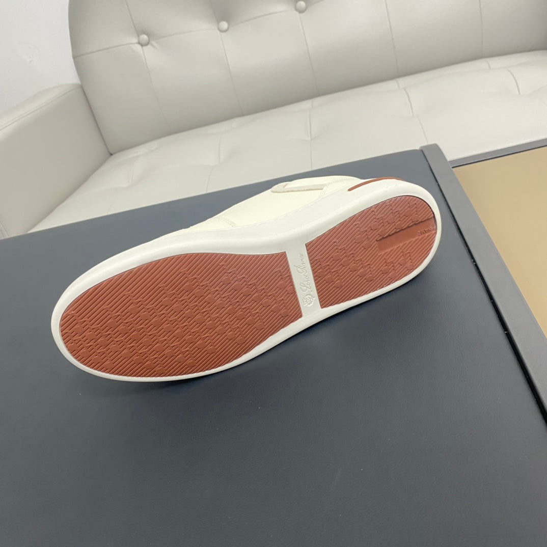 LP NEWPORT 2.0 WALK SNEAKERS WHITE CALFSKIN