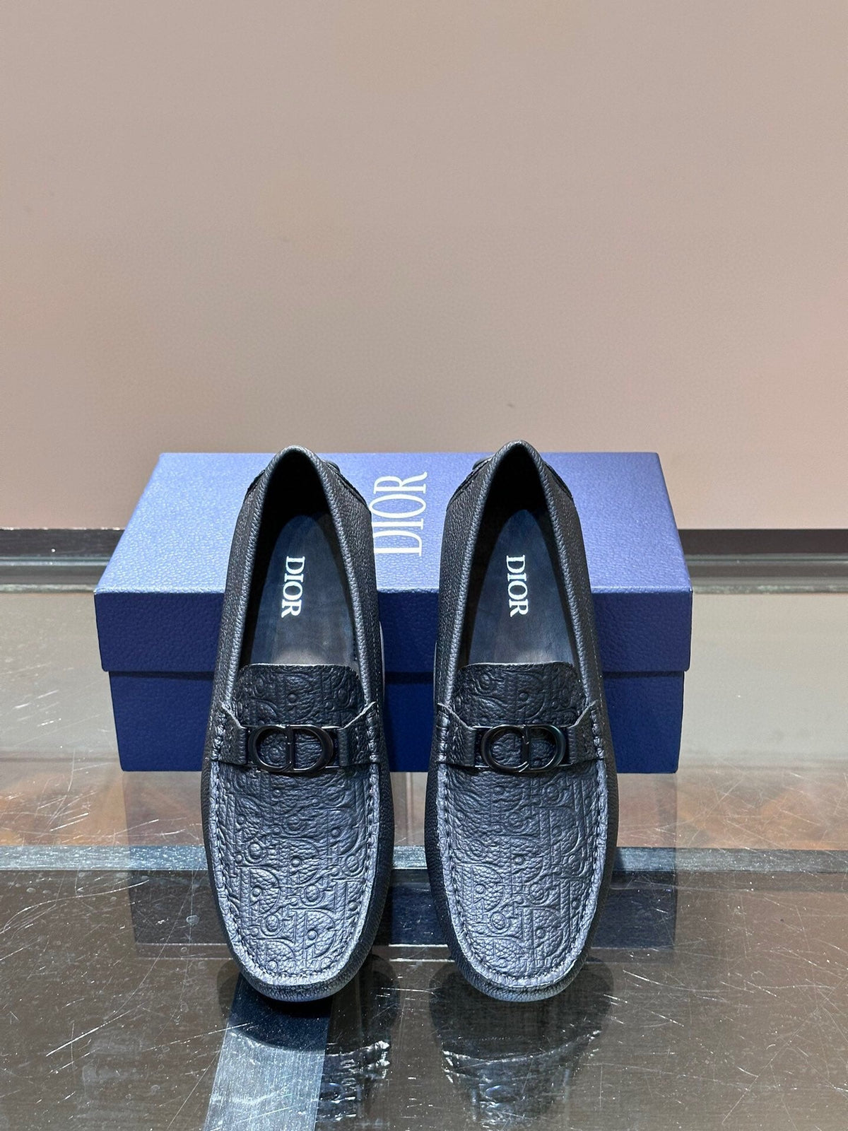 CD ODÉON LOAFER NAVY CALFSKIN