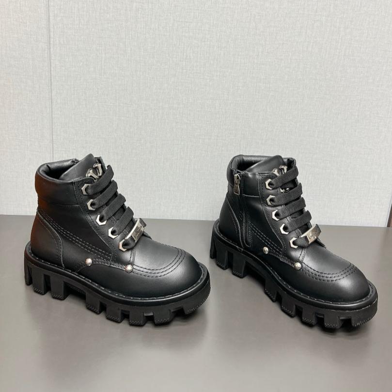 LV Checker Ankle Boot 60mm Black Cowhide