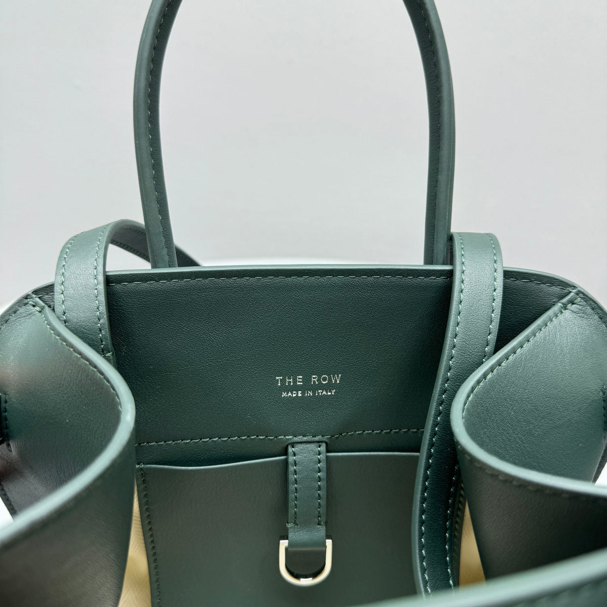 The Row Margaux 10 26cm Tote Bag In Smooth Calfskin