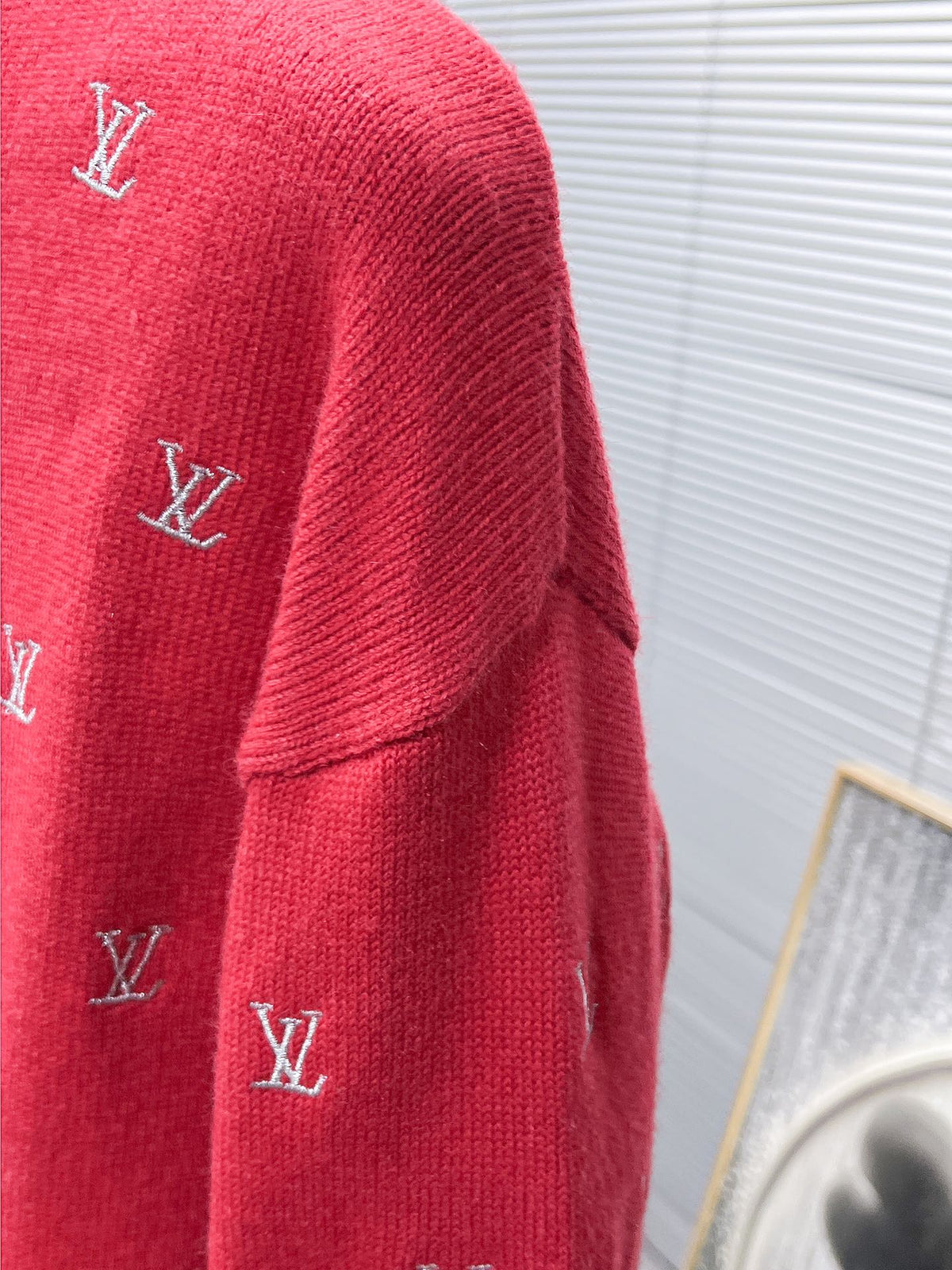 LV SWEATER IN RED WOOL 238798
