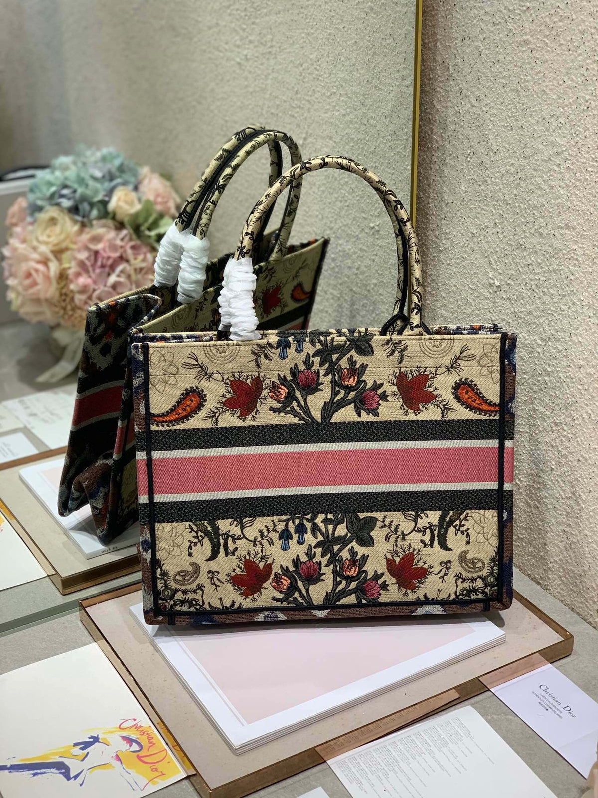 CD Kapok Book Tote 36cm Bag Canvas 336552