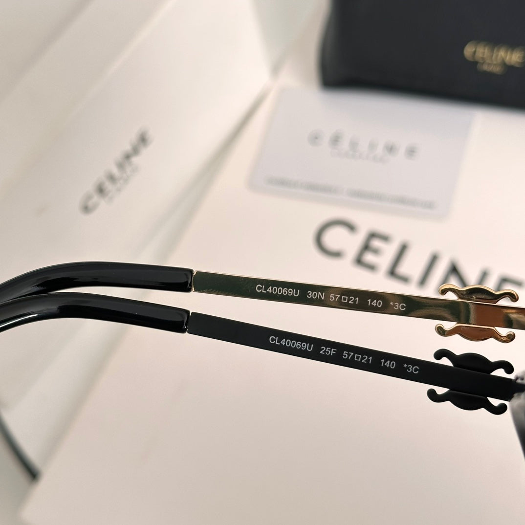 TRIOMPHE SUNGLASS CL40069U IN METAL