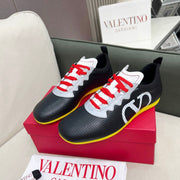 VT 25 Chromathon Sneaker Black Red Lambskin 352050