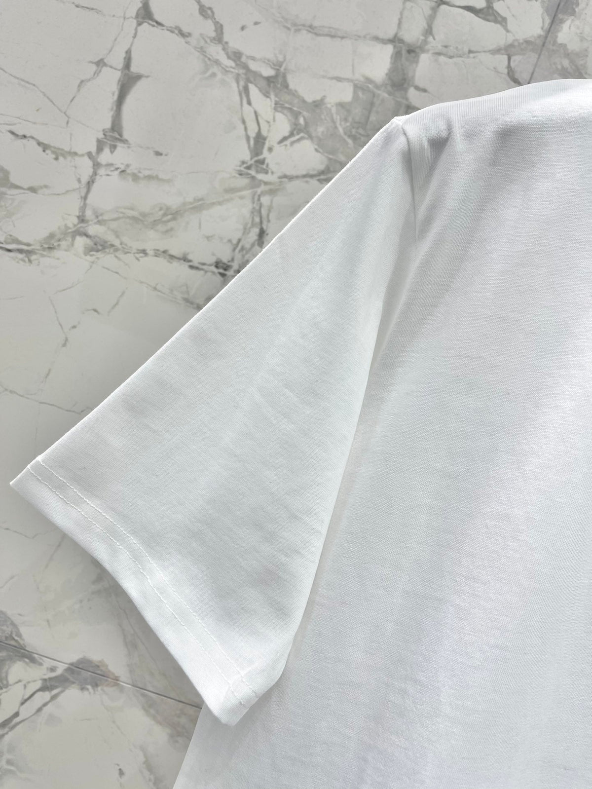 LV  T-shirt White Cotton