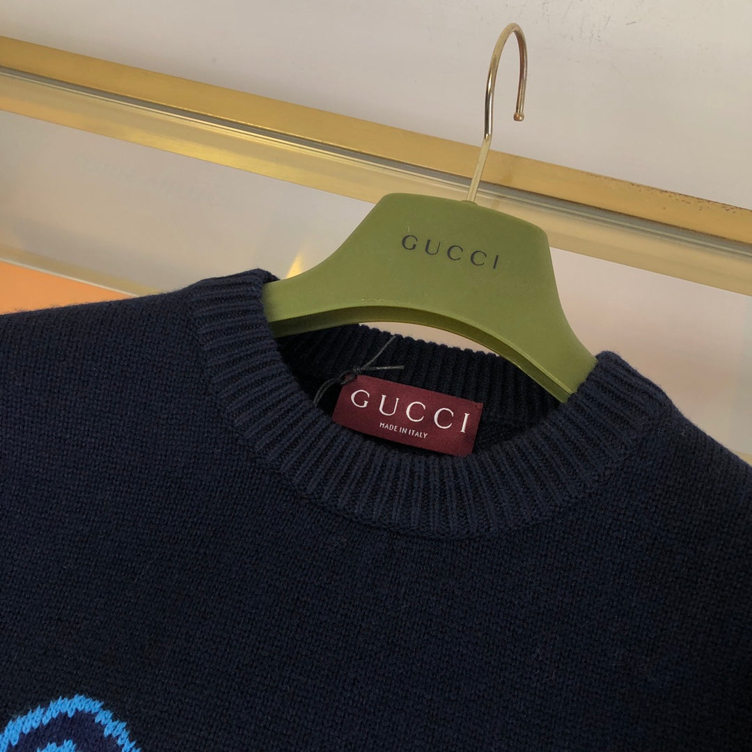 GG 25 Sweater Dark Blue Wool 293515