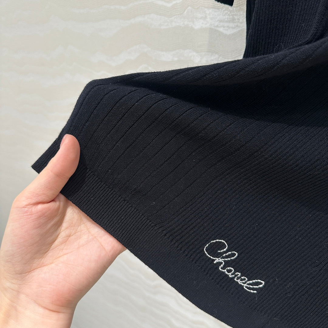 CC 25 T- shirt Black Wool