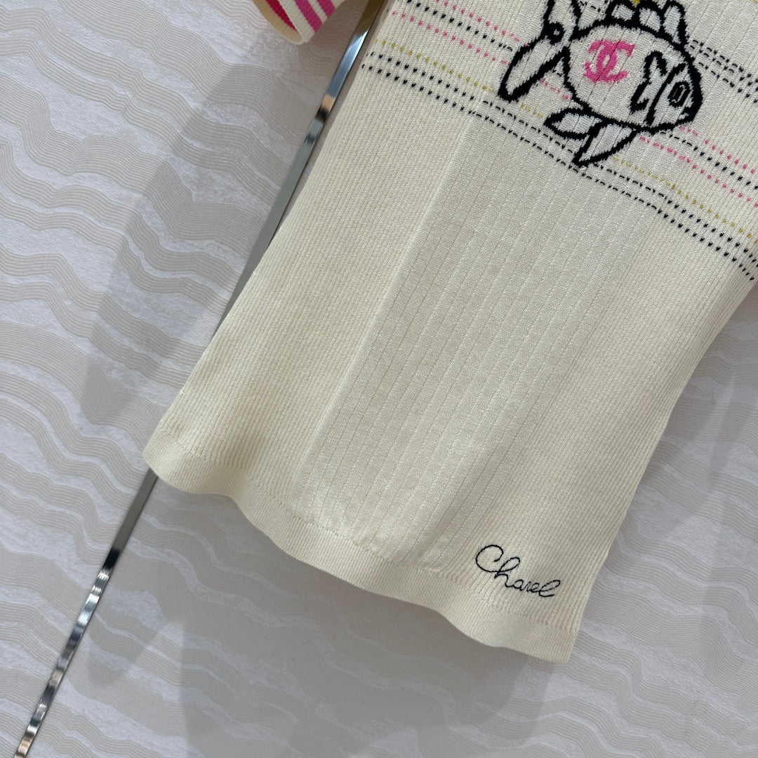 CC 25 T- shirt Ivory Wool