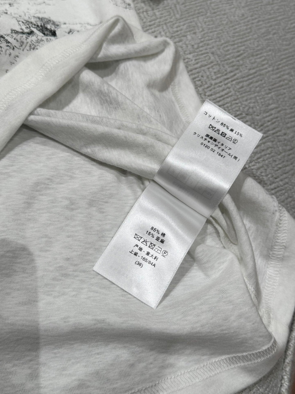 Dior 25C T-shirt White 228230