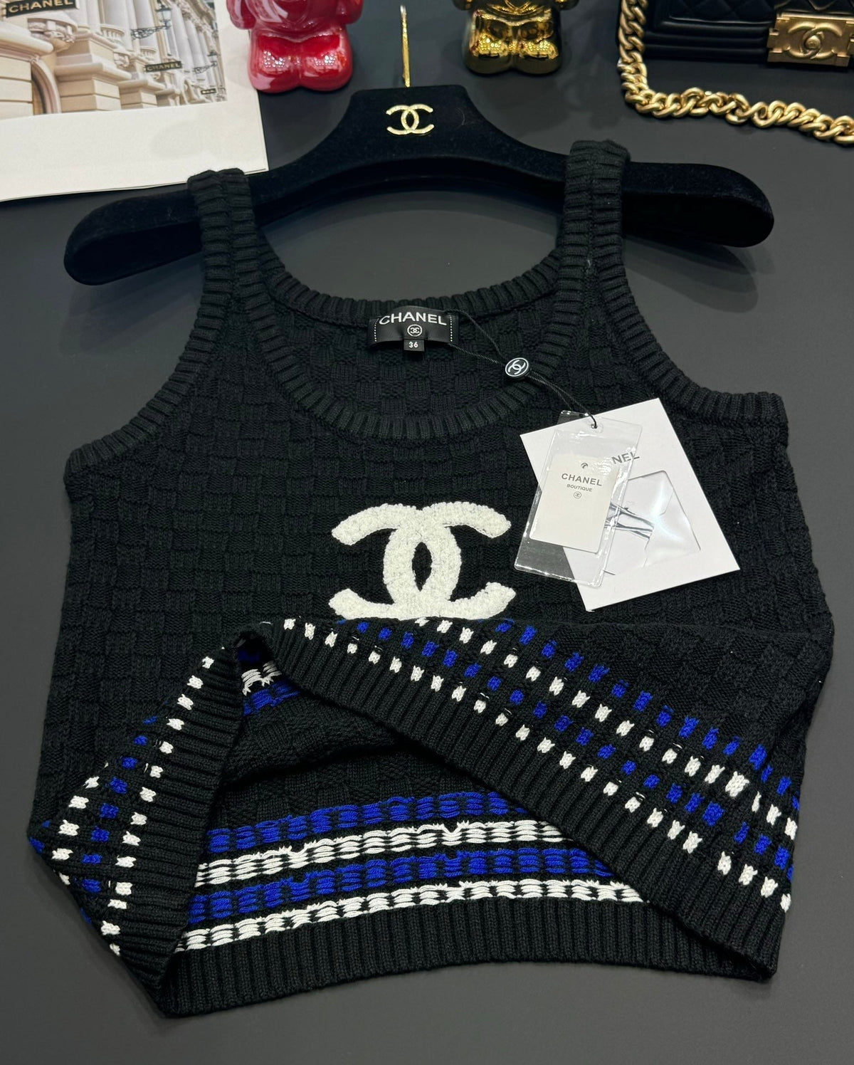 Chanel 25 Tank Top Wool With Tencei 232725