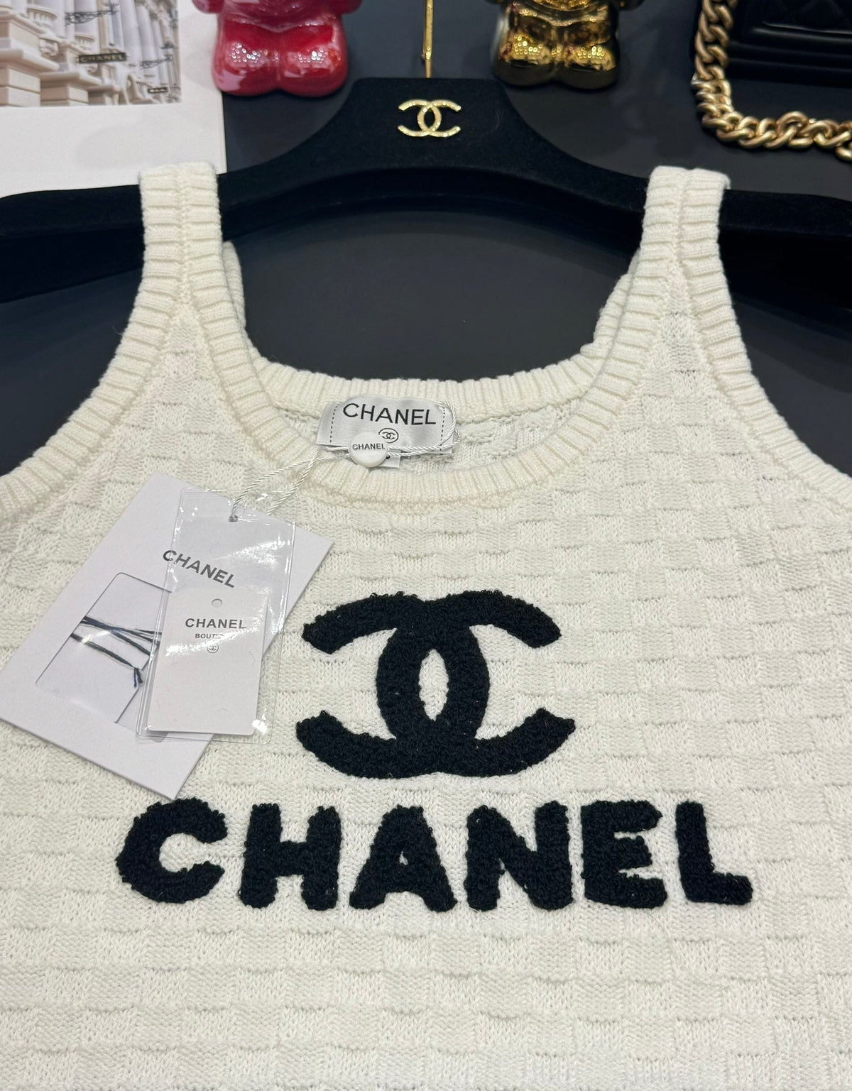 Chanel 25 Tank Top Wool With Tencei 232725
