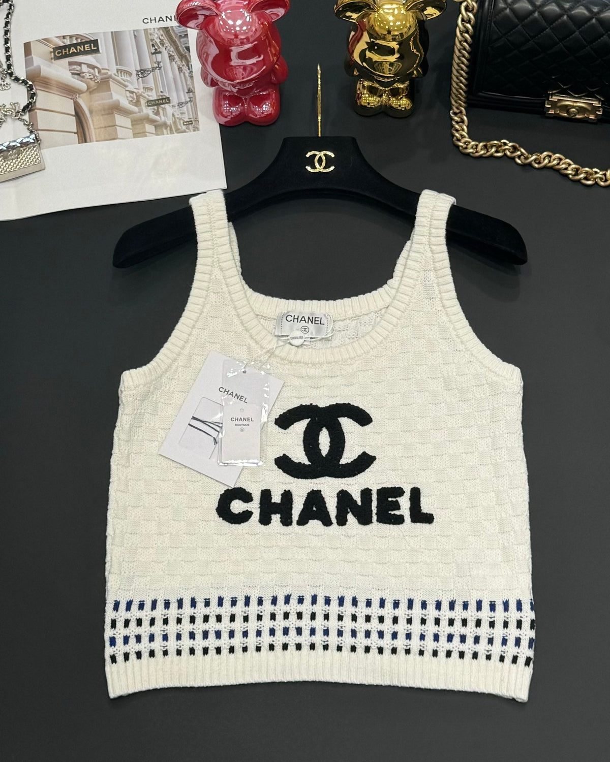 Chanel 25 Tank Top Wool With Tencei 232725