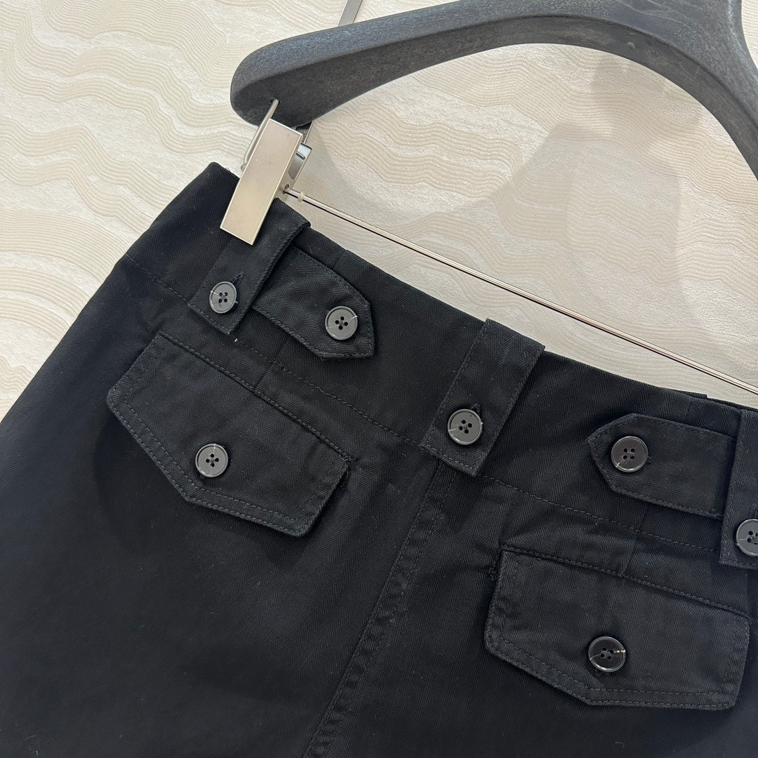 Prada Short Black Cotton