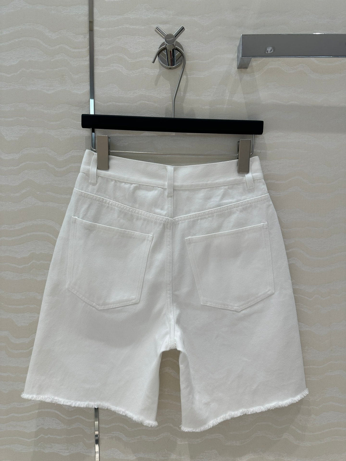 Prada Denim Short White cotton