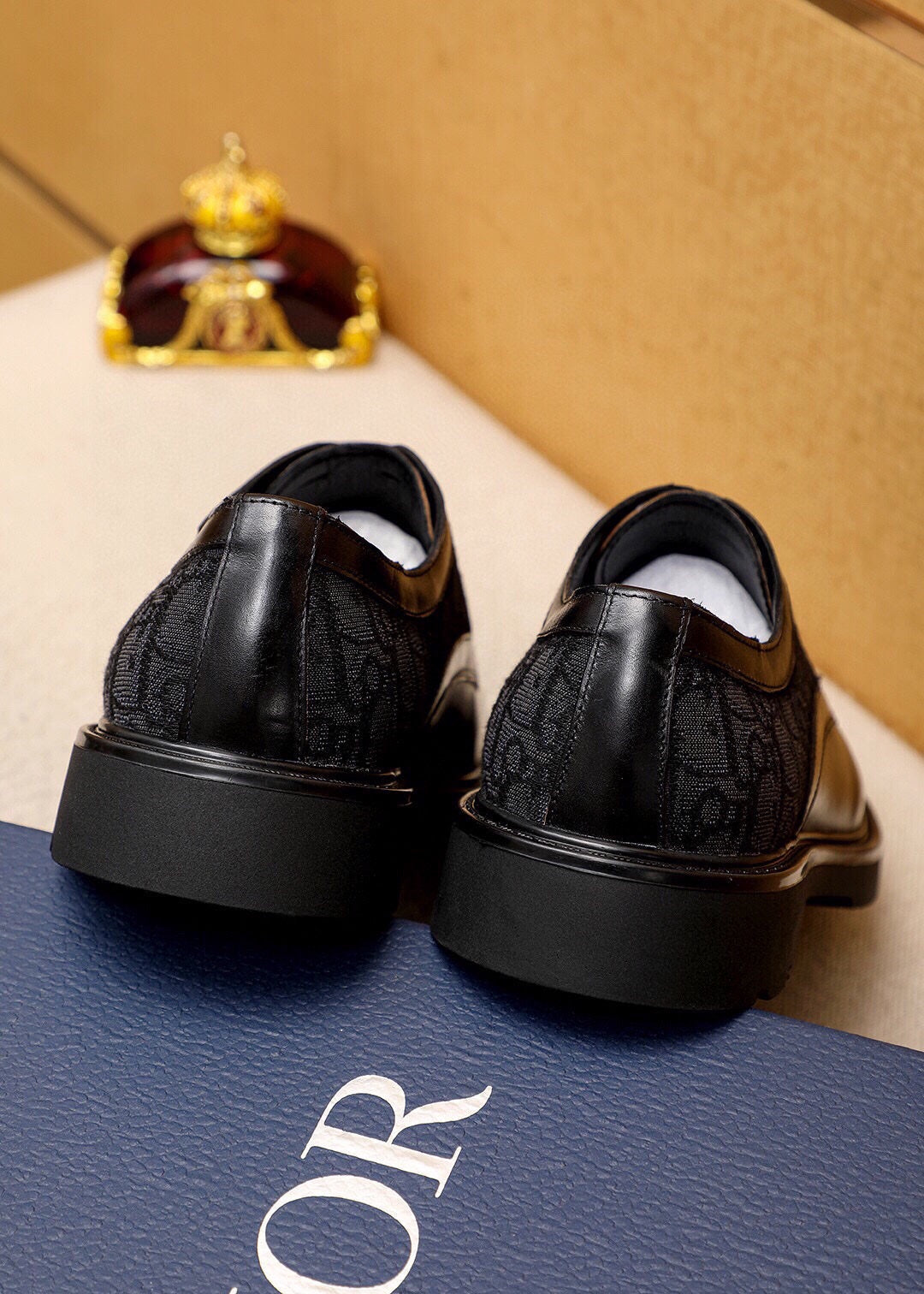 CD Explorer Derby Shoe Black Calfskin 638918