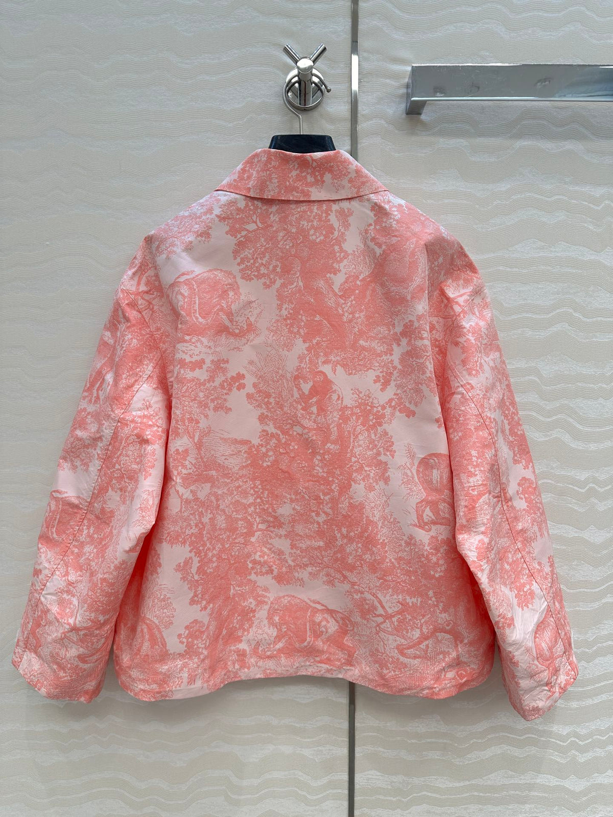 CD 25 Forest Floral Print Jacket Pink Polyester
