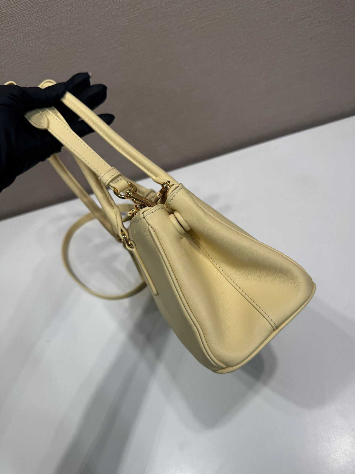 PRA New killer bag light beige calfskin 340514