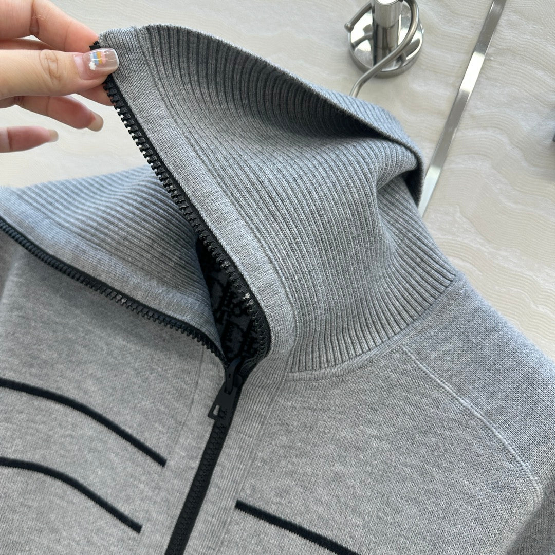 CD Jacket Grey Wool Cashmere