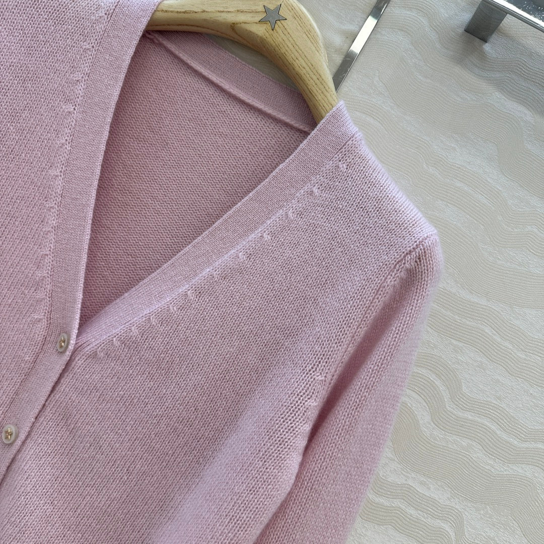 Dior 2025 Cardigan Pink Cashmere