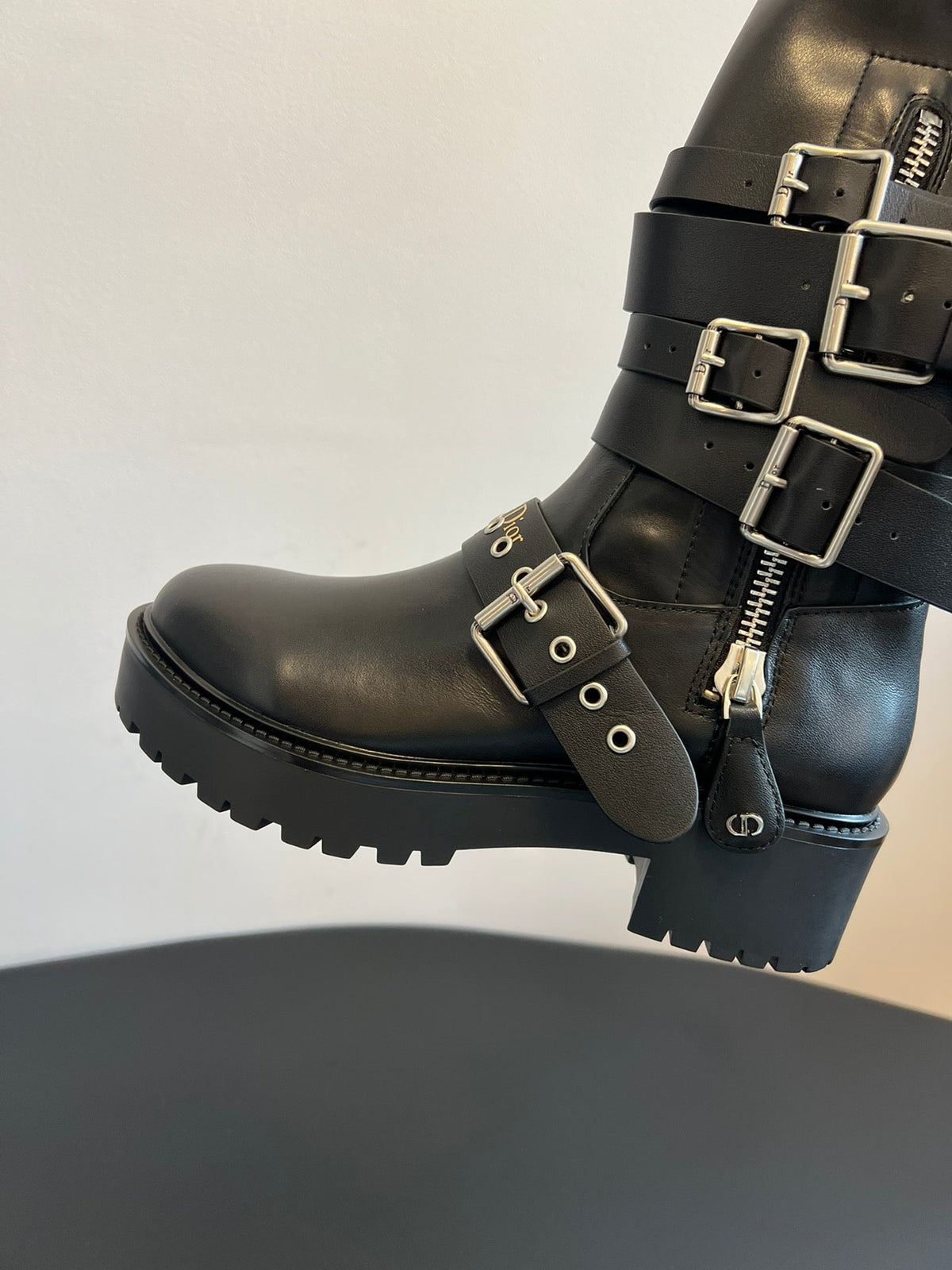 Dior 2025 Long Boot Black Cowhide 501249