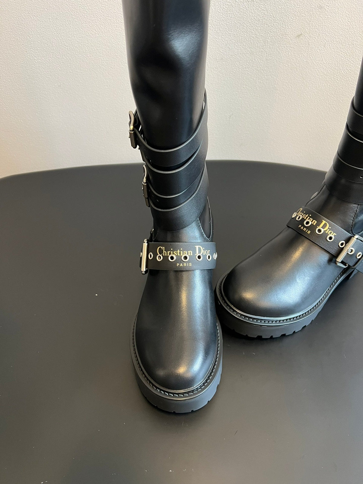 Dior 2025 Long Boot Black Cowhide 501249