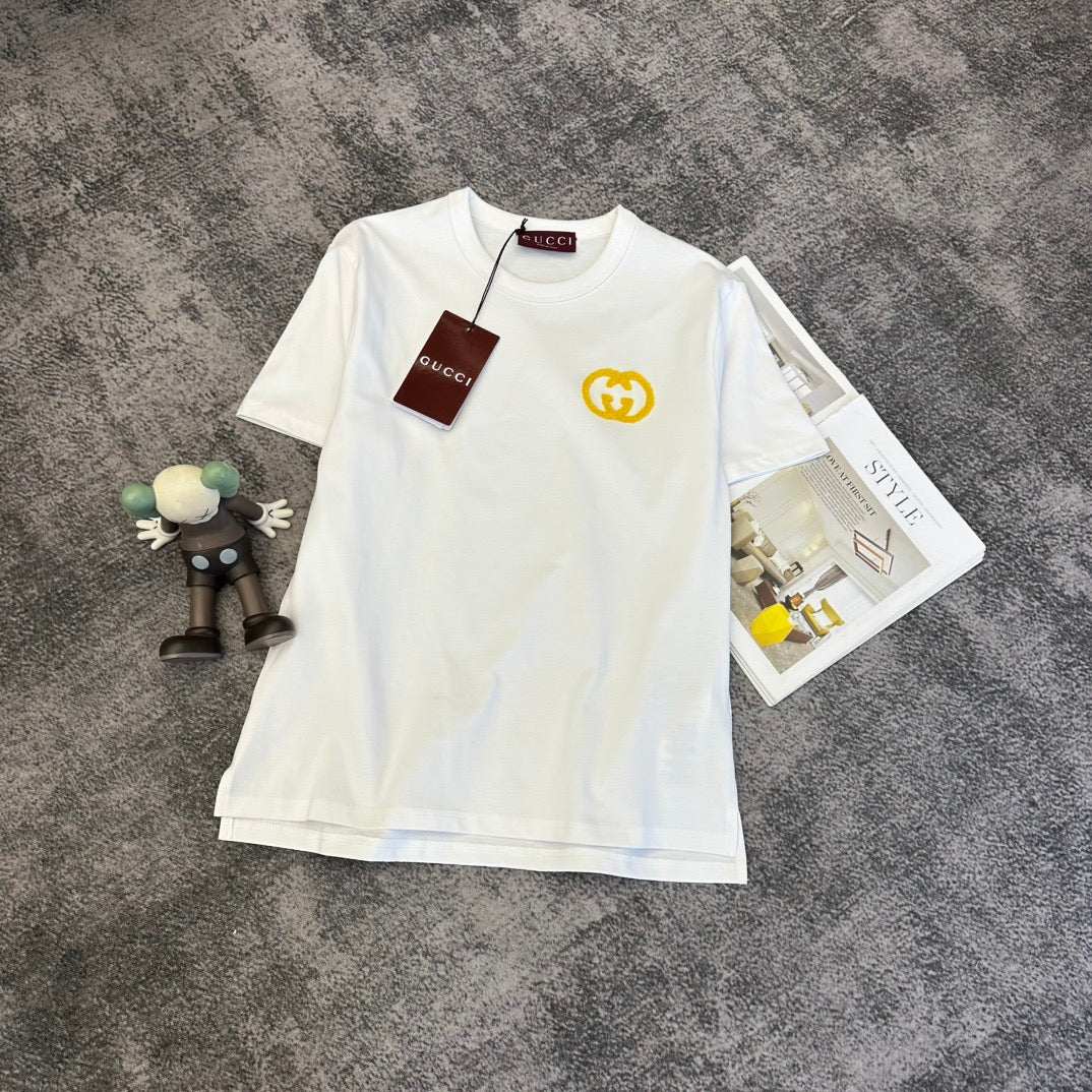 Gucci 2026 T-shirt White Purple Yellow Cotton 359259