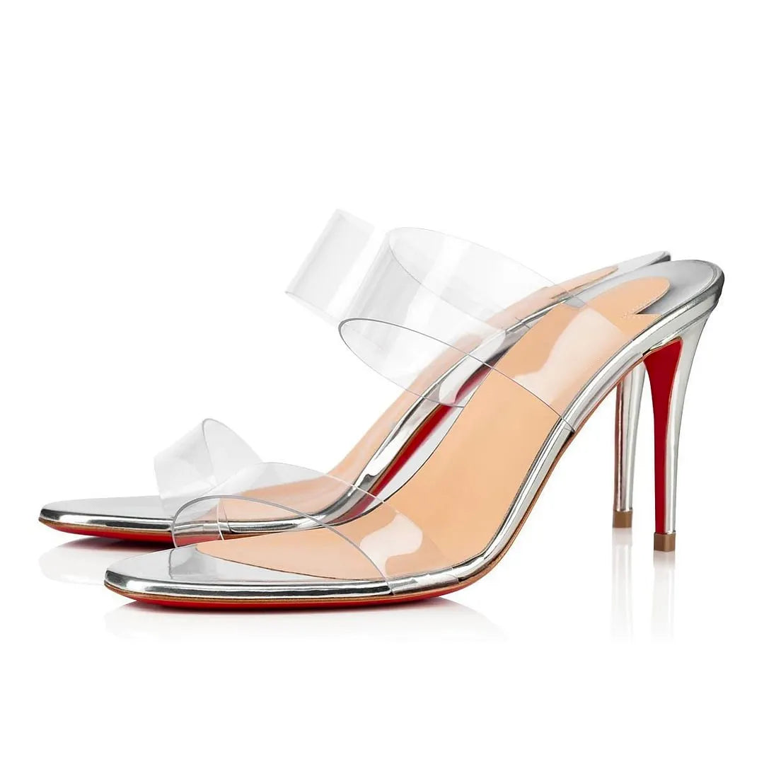 CL 26ss High Heel Mule 85 TPU Patent Leather