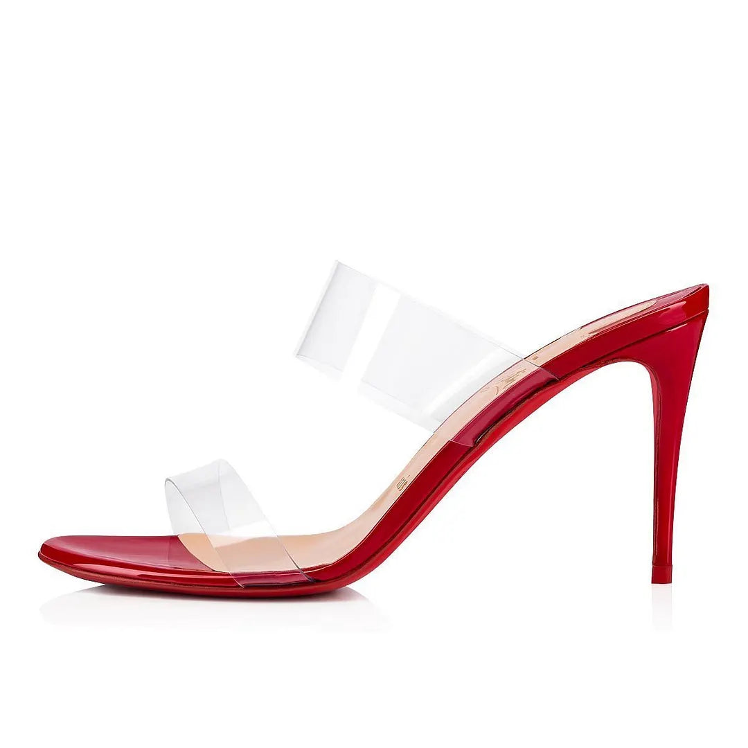 CL 26ss High Heel Mule 85 TPU Patent Leather