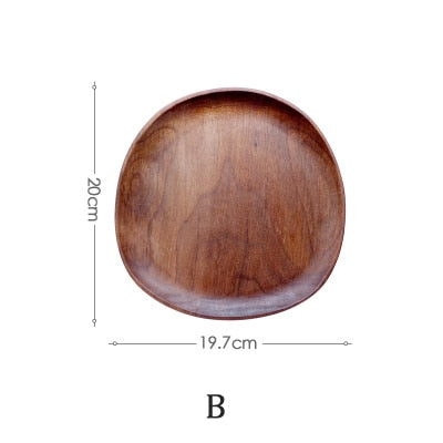 Lovesick Wood Tableware Set – Natural Wooden Dish and Bowl Collection VEV44053