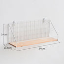 Nordic Wooden Wall Hanging Shelves Set