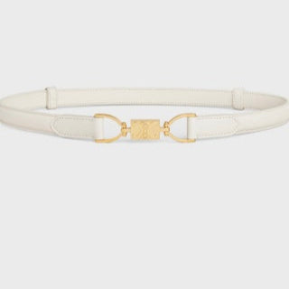 CEL Gold Buckle Belt 18mm Calfskin 176484