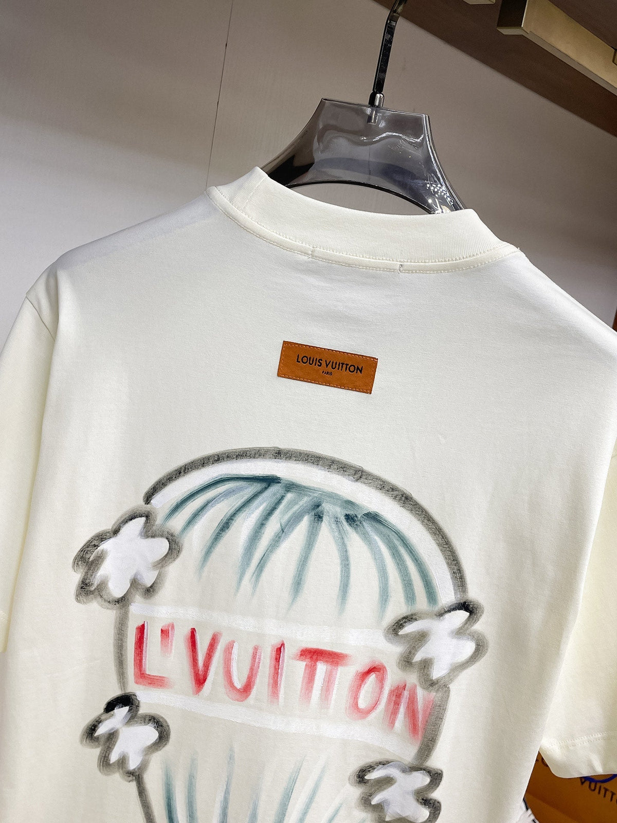 LV 2026 Men Short-sleeved T-shirt Cotton 303434