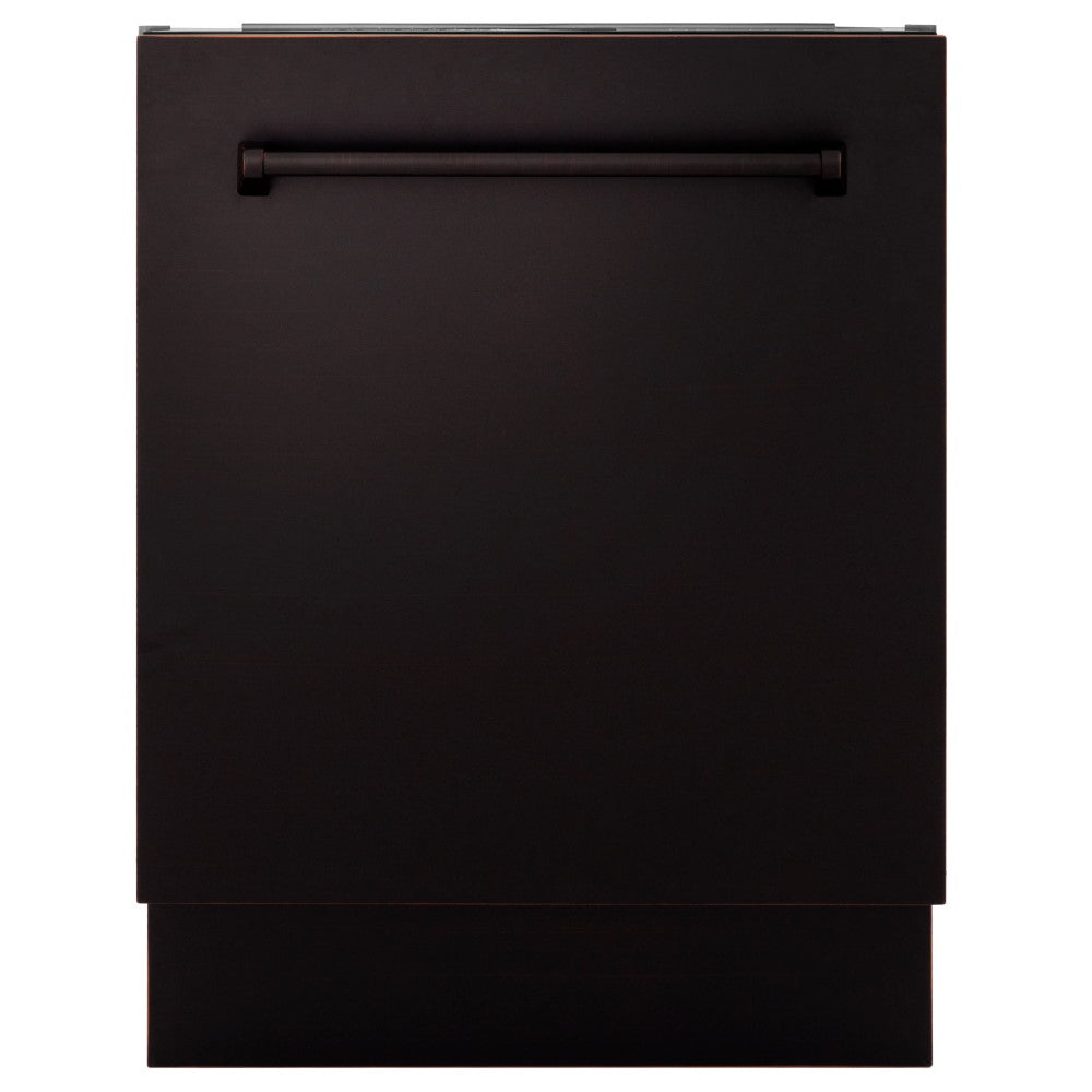 ZLINE 24" Tallac Series 3rd Rack Tall Tub Dishwasher in Custom Panel Ready with Stainless Steel Tub, 51dBa (DWV-24)
