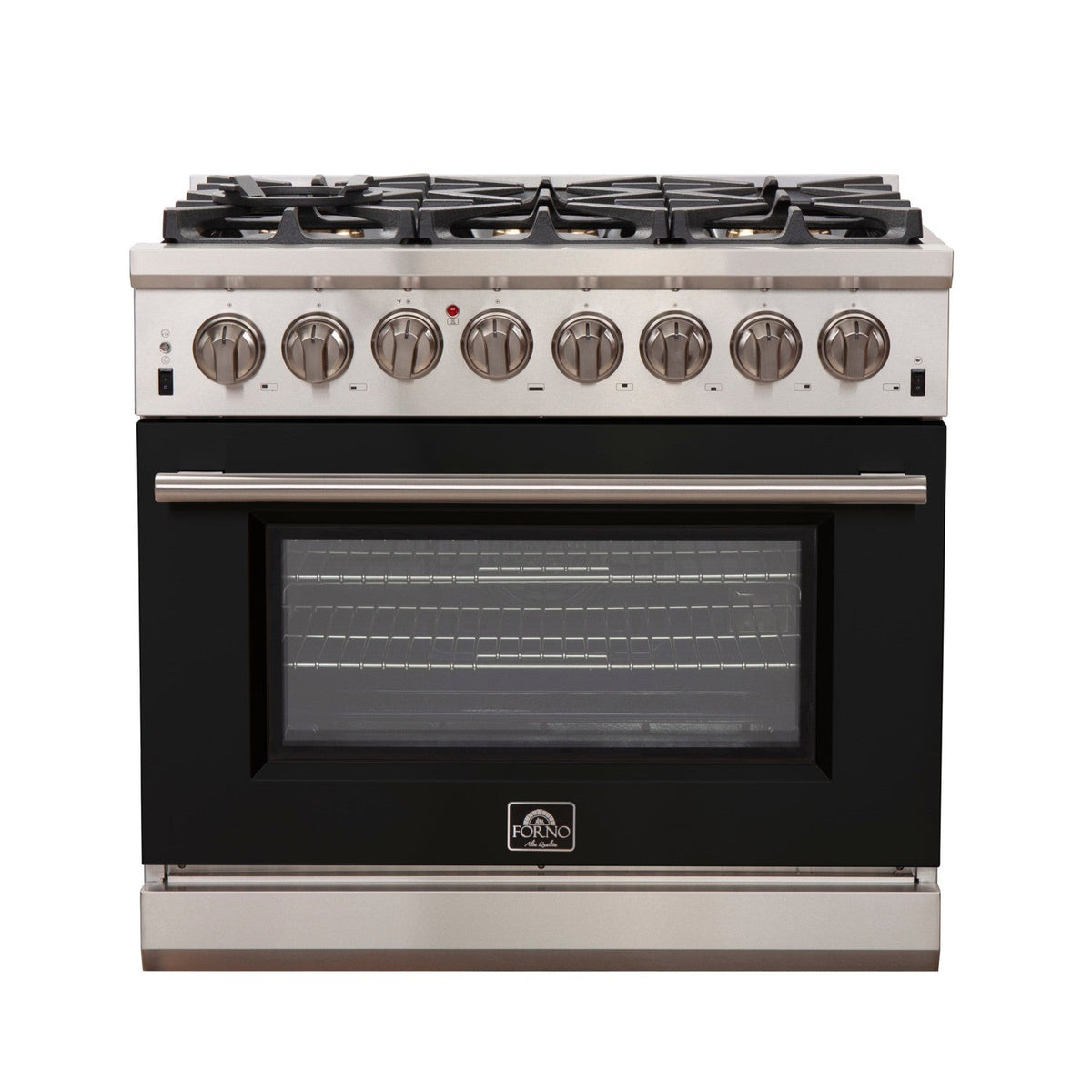Forno FFSGS6187-36 36″ Capriasca Gas Range with Electric Oven