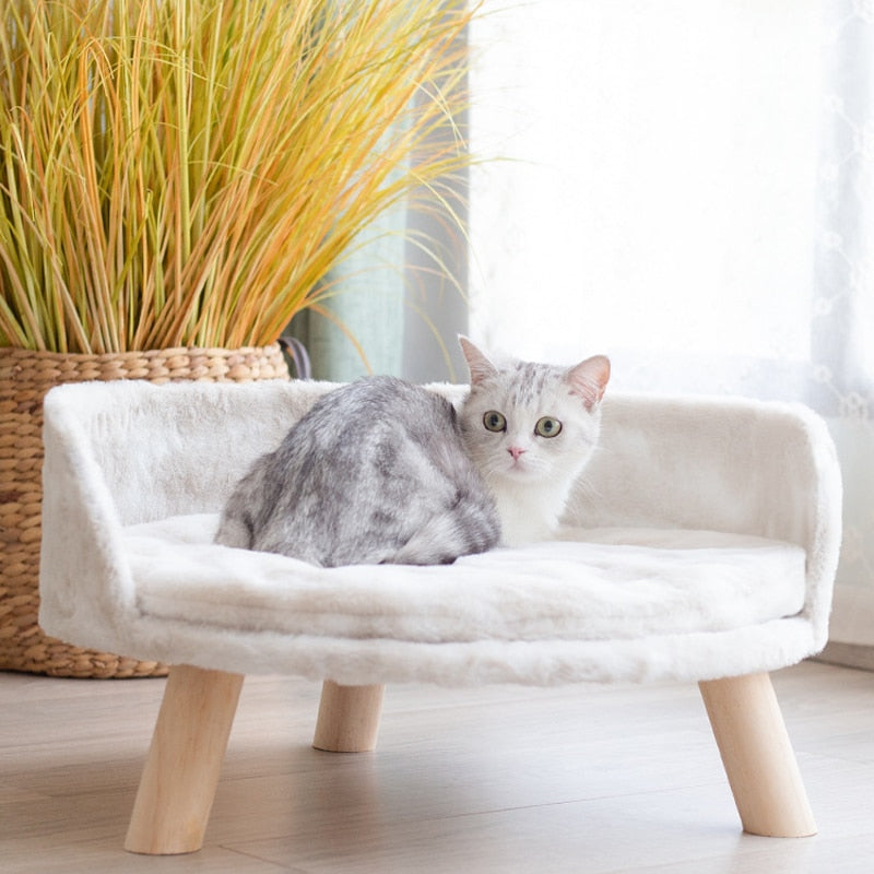 LUXEO - Fauteuil Luxe Ultra Doux pour Chat