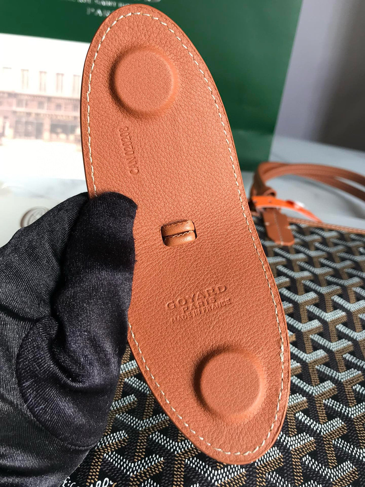 Goyard Saint Louis Bag PM Black Tanned