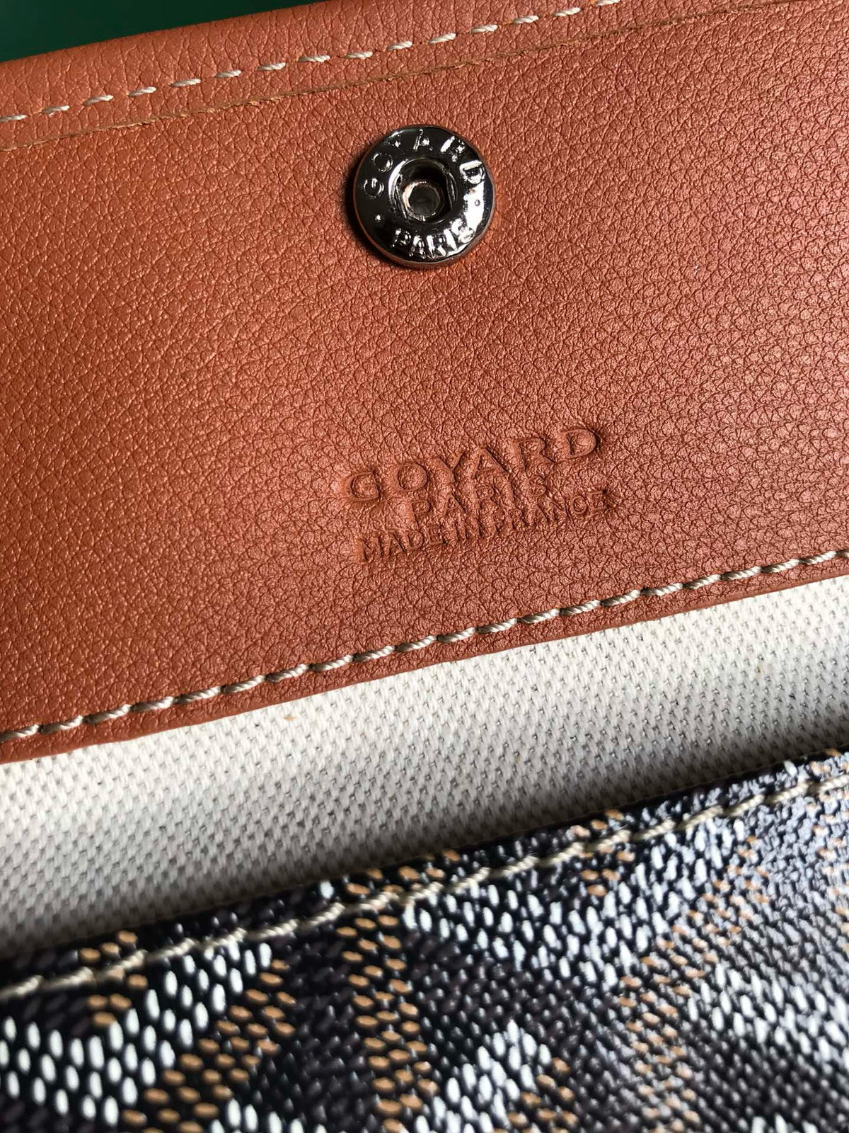 Goyard Saint Louis Bag PM Black Tanned
