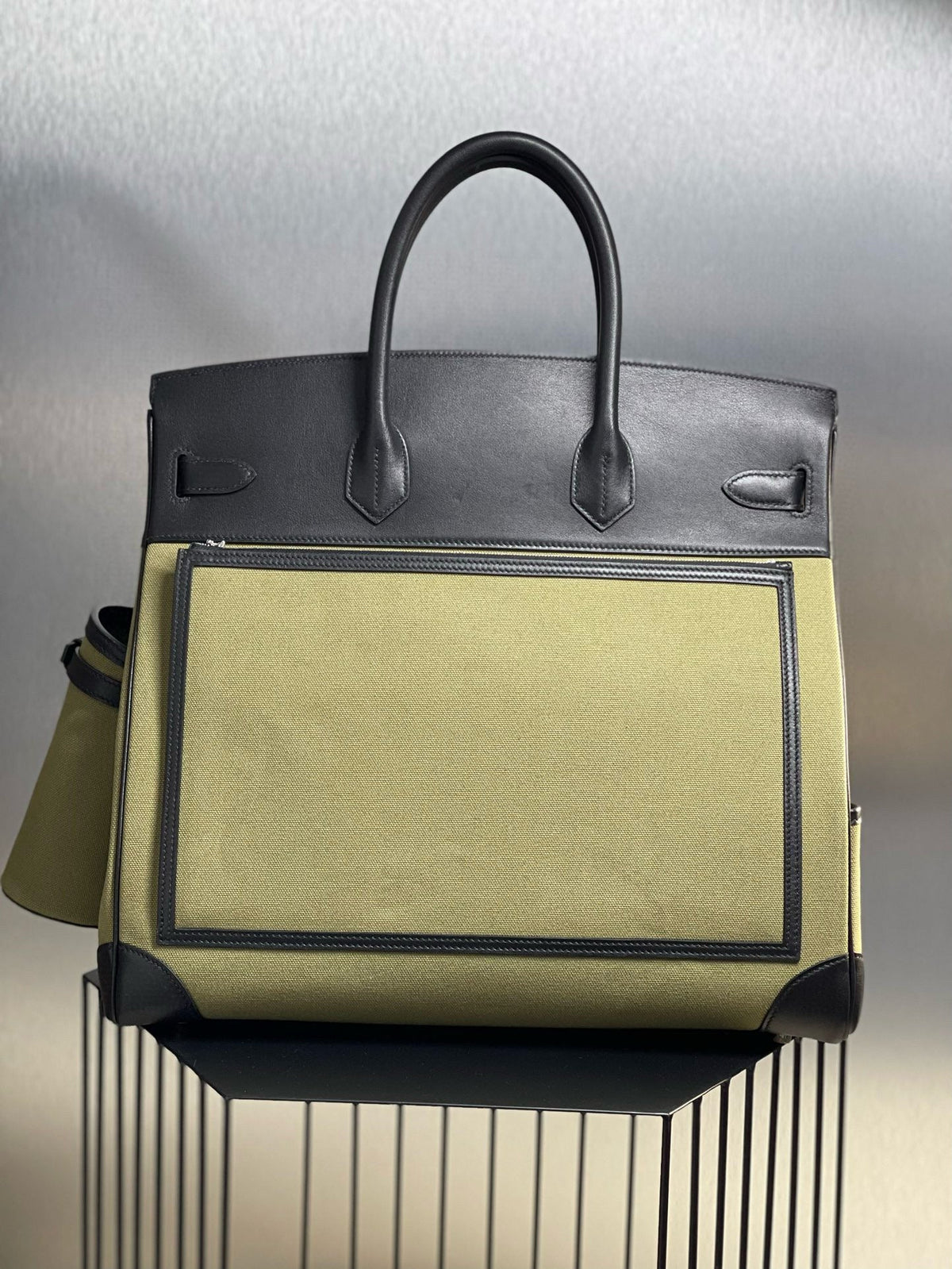 HM Birkin 40cm Hac Cargo Silver Hardware