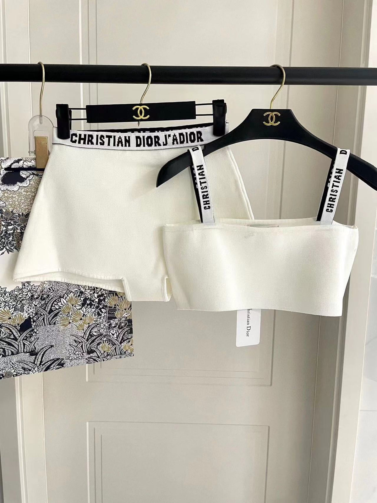 BRALETTE & BRIEF Stretch Viscose Cotton