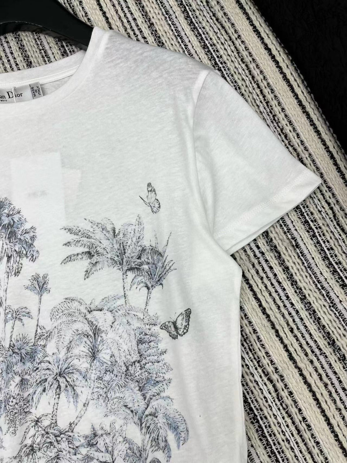 CD T-Shirt White Cotton Style 2