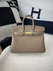 HM BIRKIN 25CM BROWN TOGO LEATHER GOLD HARDWARE ( Premium version )