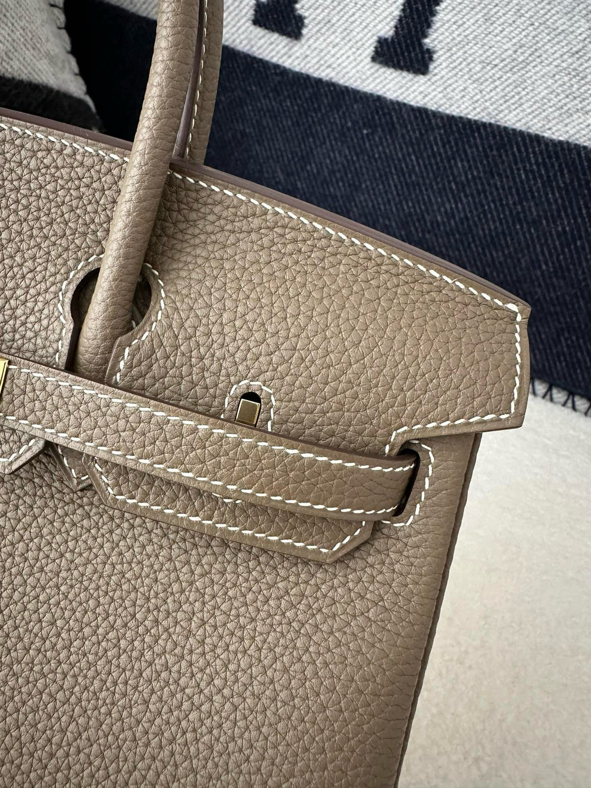 HM BIRKIN 25CM BROWN TOGO LEATHER GOLD HARDWARE ( Premium version )