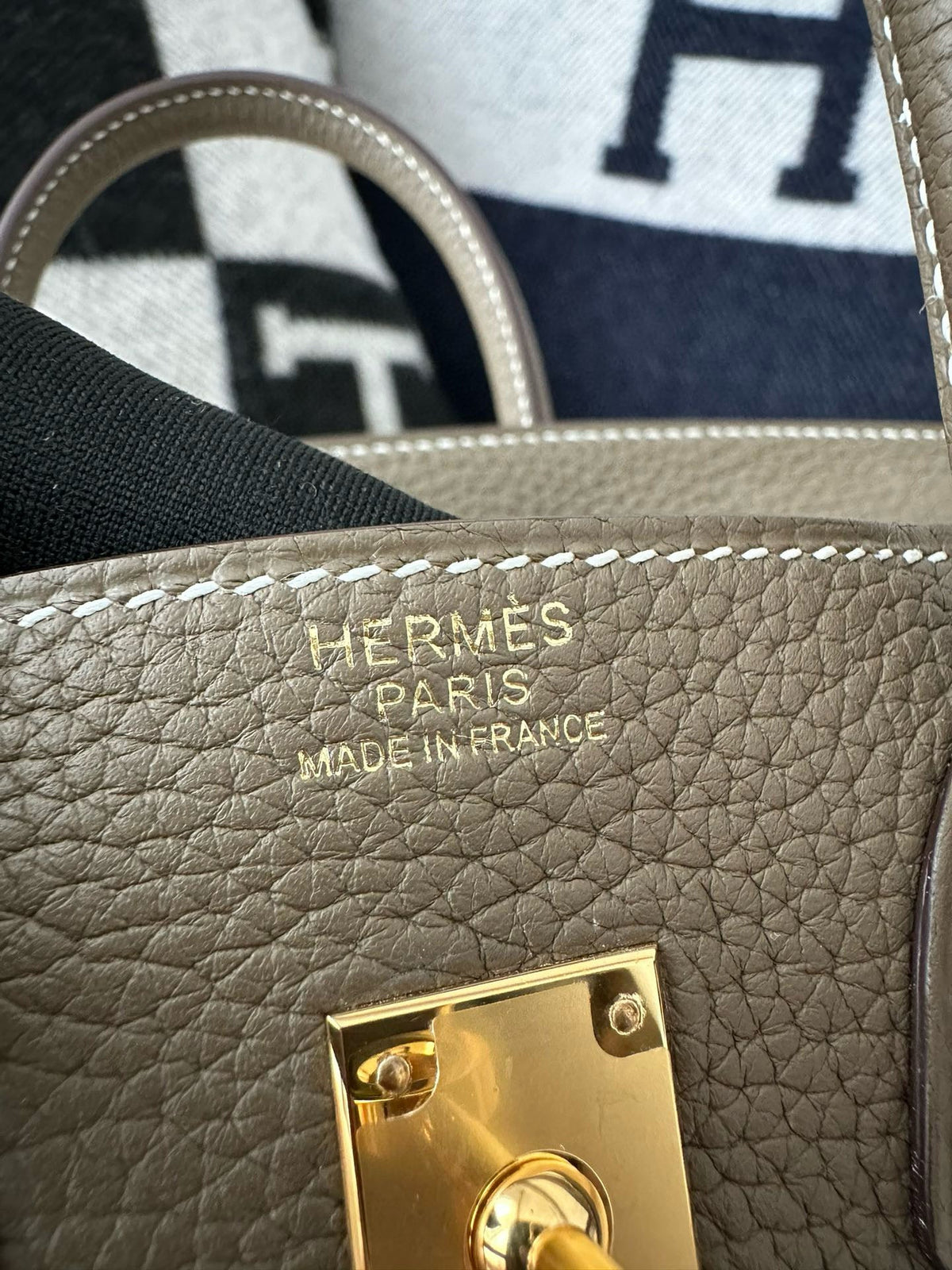 HM BIRKIN 25CM BROWN TOGO LEATHER GOLD HARDWARE ( Premium version )