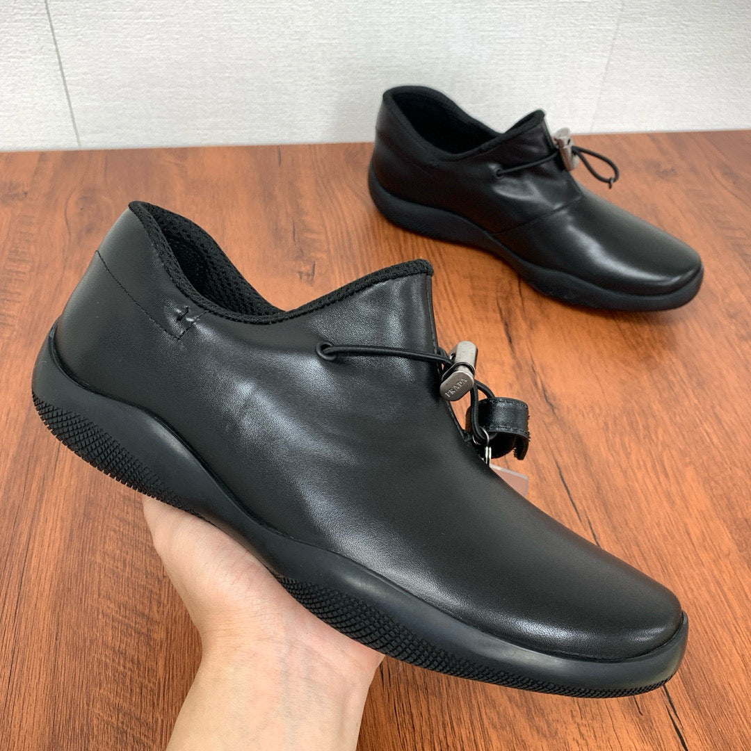 Prada Toblach Sneaker Black calfskin
