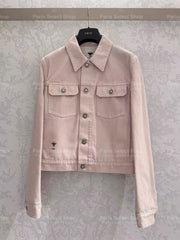 Dior Jacket Pink and White Cotton