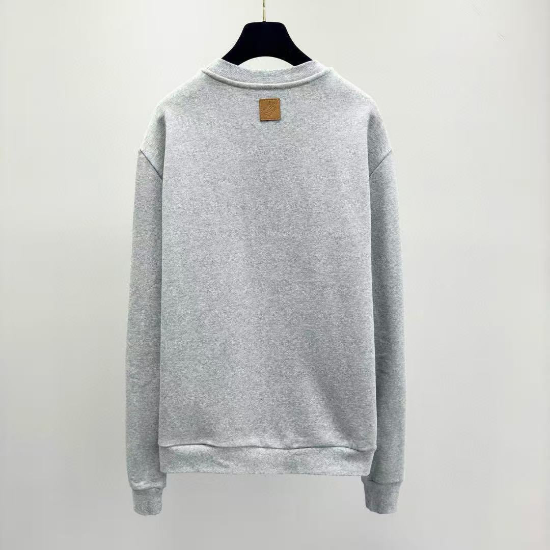 LV 25 Sweater Gray mix Colors Cotton 293396
