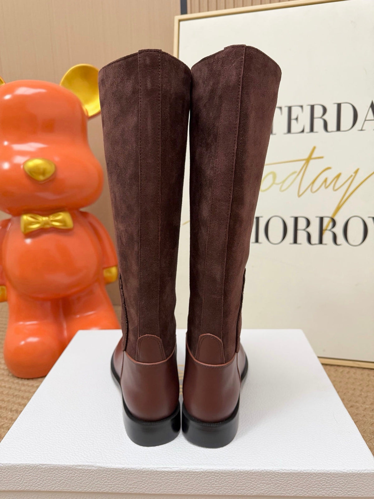 Dior 2026 Knee-High Boots Suede Leather 955993