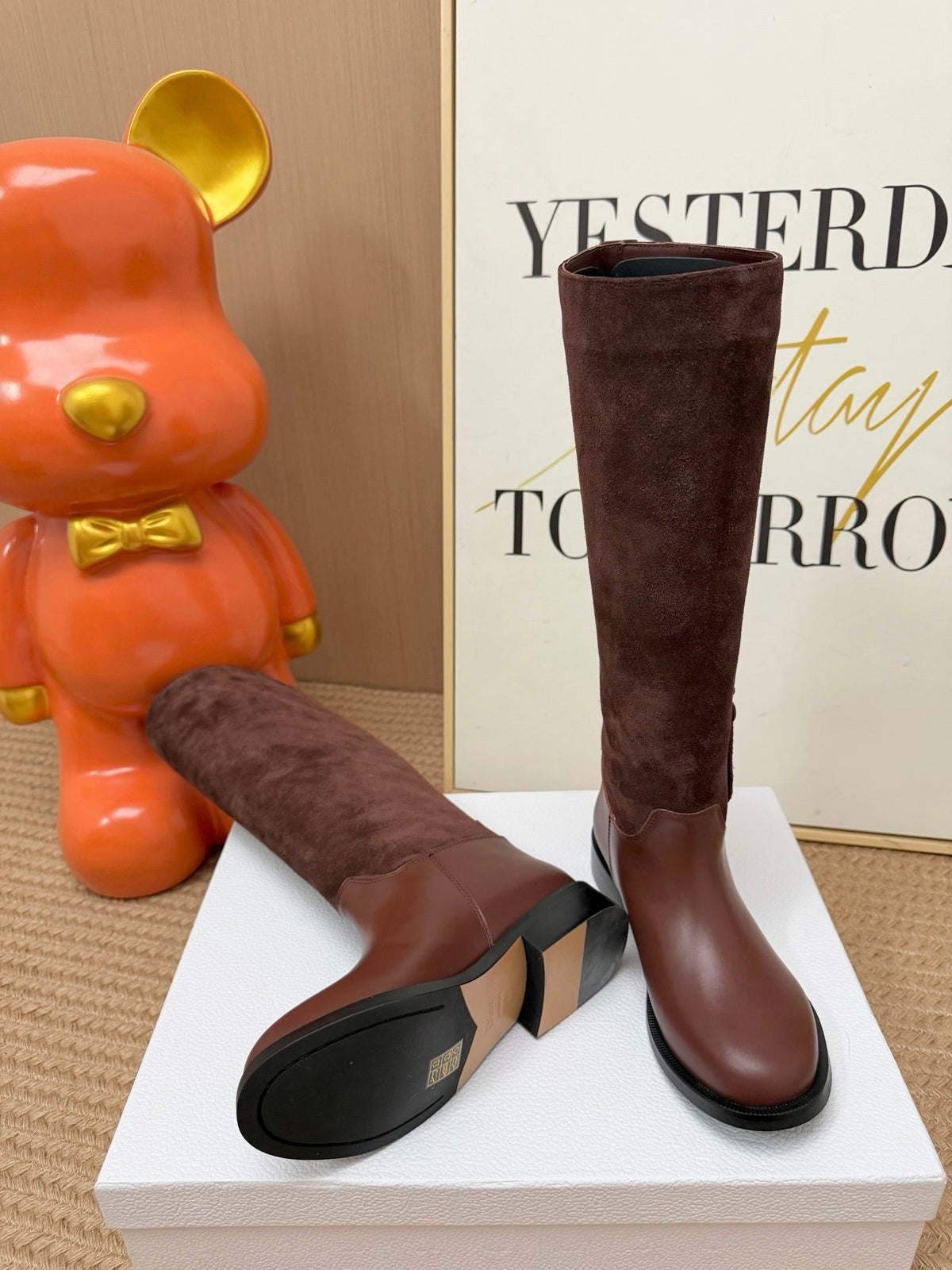 Dior 2026 Knee-High Boots Suede Leather 955993