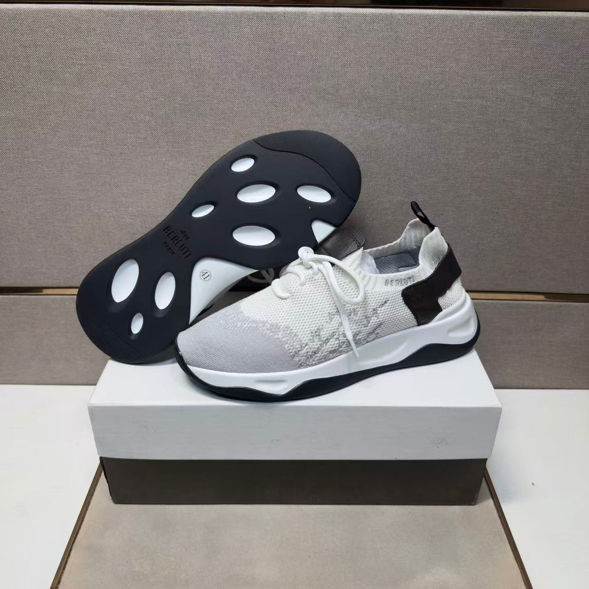 Louis Vuitton 2026 Trainer Black White Monogram Denim Calfskin